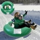 thumbnail image 5 of Snow Tube Sled Inflatable Heavy Duty PVC, 31 in Round Winter Outdoor Snow Tube with Thick Hard Bottom, Handles, Durable Leakproof Design, Multicolor, 5 of 6