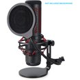 thumbnail image 2 of shiyou-QuadCast Mic Pop Filter Mask Shield For HyperX QuadCast Microphone, 4 Inch 3 Layers Windscreen with Flexible 360°Gooseneck Clip by, 2 of 4
