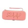 thumbnail image 4 of figatia Stethoscope Case Organizer Shockproof Lightweight Portable Dustproof with Pocket Professional Storage Box Stethoscope Holder Pink, 4 of 8