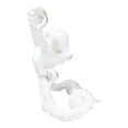 thumbnail image 2 of Nautical Marine Sea Octopus Distressed Antique White Wall Toilet Paper Holder, 2 of 10