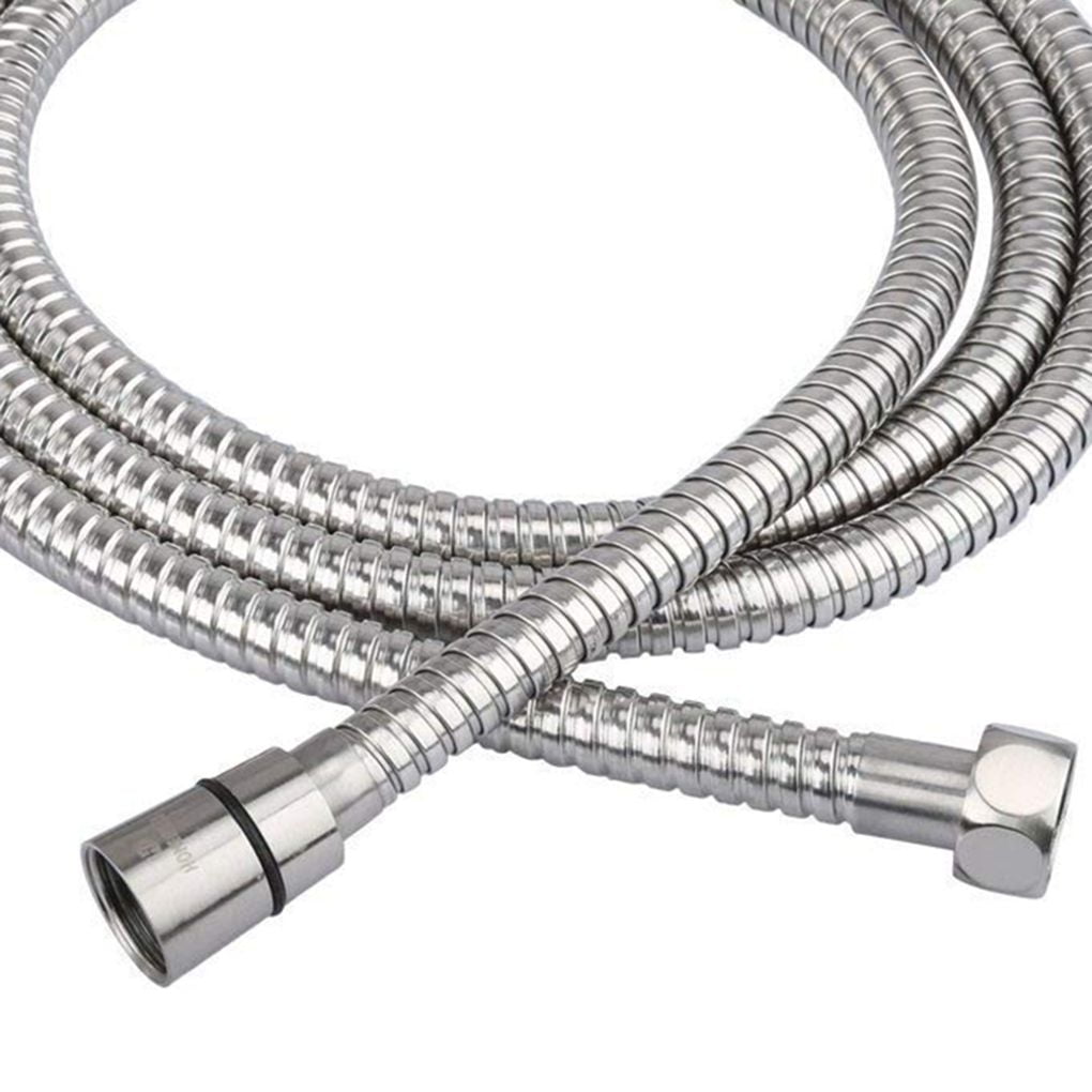 Hi,FANCY 1.5M Stainless Steel Cold Hot Water Inlet Connecting Pipe Tube Hose