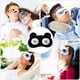 thumbnail image 5 of Lindo antifaz para dormir de felpa con los ojos vendados, máscaras para dormir de viaje, cubierta suave y divertida para los ojos para niños, niñas y adultos, 5 of 5