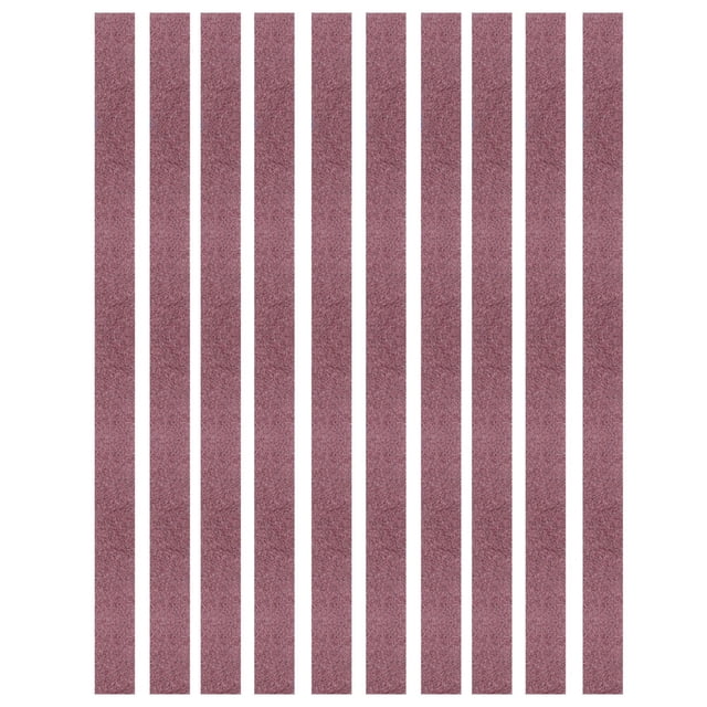 10 bandas abrasivas de repuesto para lijadora de banda, 452 x 15 mm, grano 40-120 (120#)