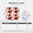thumbnail image 3 of Picia Lilies Flowers 2 Piece Car Windshield Sun Shade Foldable | Foldable Sun Shield for Front Window Blocks UV Rays and Keeps Your Vehicle Cool-Small, 3 of 7