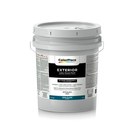 ColorPlace Ultra Premium Interior Paint & Primer, Flat, White Base, 1 Quart