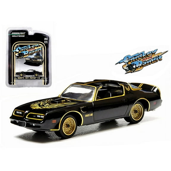 1977 Pontiac Trans Am (Bandit's) "Smokey and the Bandit" (1977) Movie 1/64 Diecast Model Car by Greenlight
