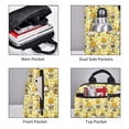 thumbnail image 3 of Fuzoiu Garden Honeybee Gnomes Print Lightweight Daypack,Weekender Bag for Men and Women, Travel Backpack with Padded Straps for School, Travel & Work, 3 of 7