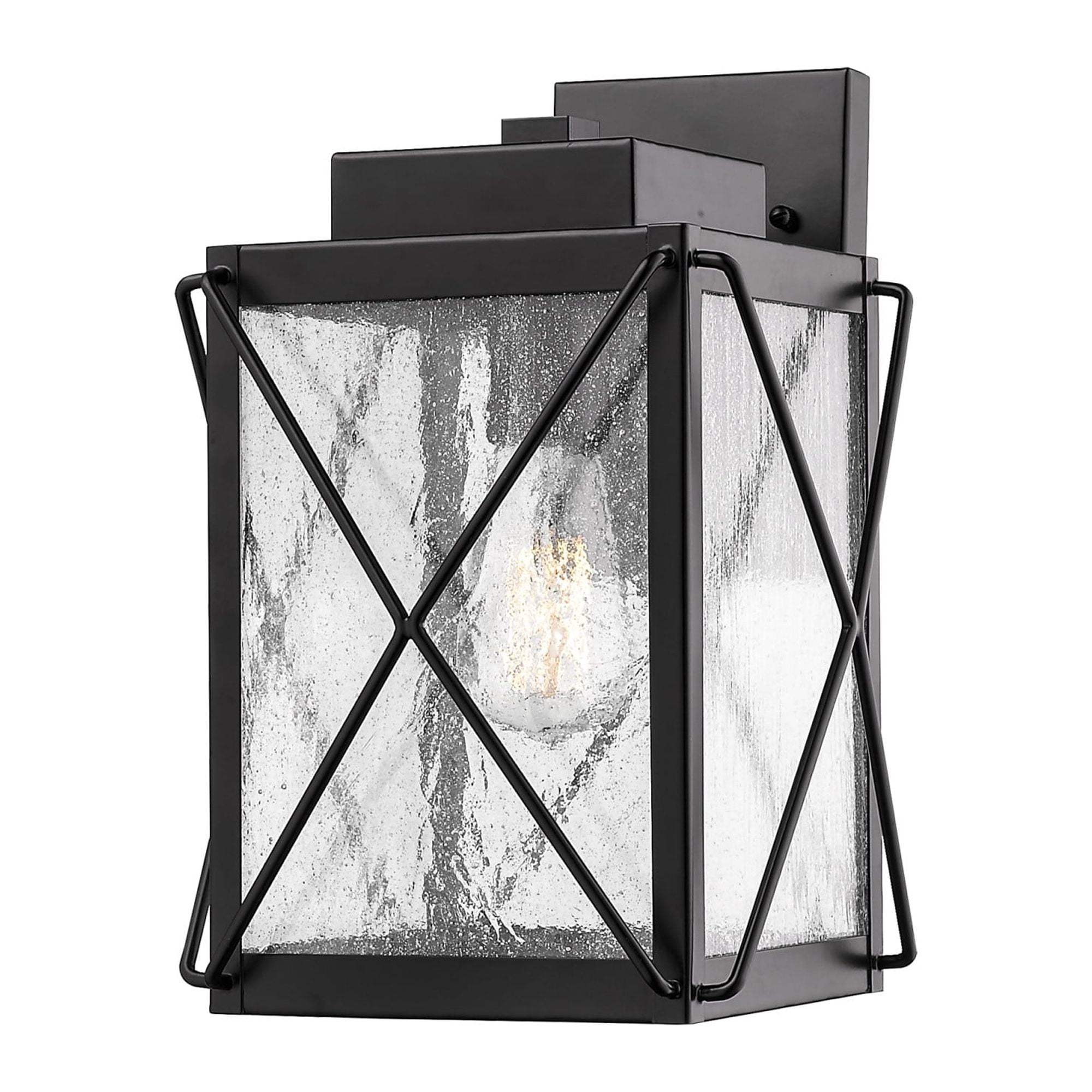 Open Box Millennium Lighting 2611 12" Tall Outdoor Wall Sconce - Black