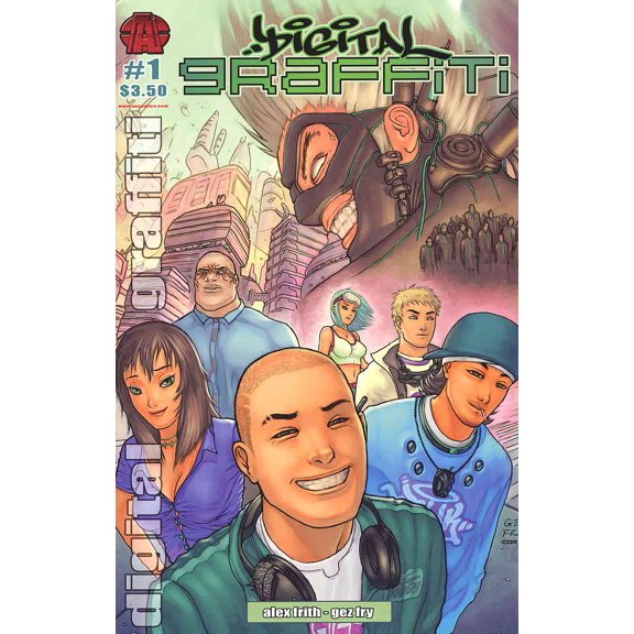 Digital Graffiti #1 VF ; AP Comic Book