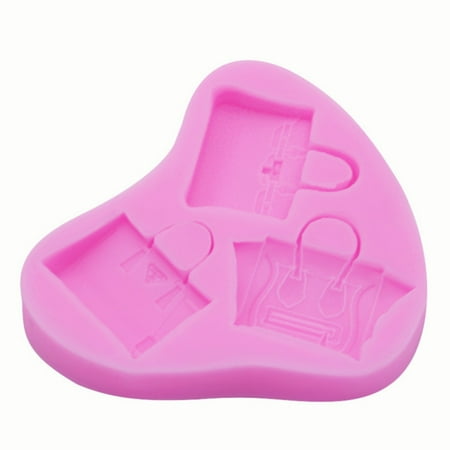 

Ladies Bag Silicone Mould Fondant Cake Chocolate Cookie Decorating Mould Cake Tools
