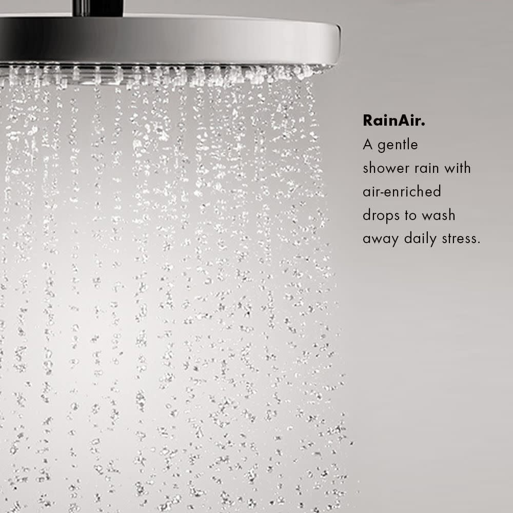 Hansgrohe Croma Showerhead 220 1-Jet, 2.5 GPM in Chrome