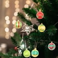 thumbnail image 4 of Christmas Ornaments, Holiday Decorations, Plastic Electroplated Hanging Balls Set for Christmas Tree, Durable Lightweight Design for Indoor and Outdoor Use, 4 of 7