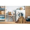 thumbnail image 2 of Ahgly Tapis Rond Lavable en Machine Intérieur Transitionnel Orange, 7 Pieds Rond, 2 of 7
