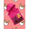 thumbnail image 3 of We Cover That Corgi Dog Hoodie Women -Image by Shutterstock, Female Medium, 3 of 4
