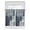 Blue Gray, variant on Teal Grey Kitchen Curtains 54 Inches length, Abstract Art Oil Painting Modern Geometric Window Treatment Curtain Drapes, Decorative Window Curtains for Bedroom Cafe, 52"x54", 2 Panels