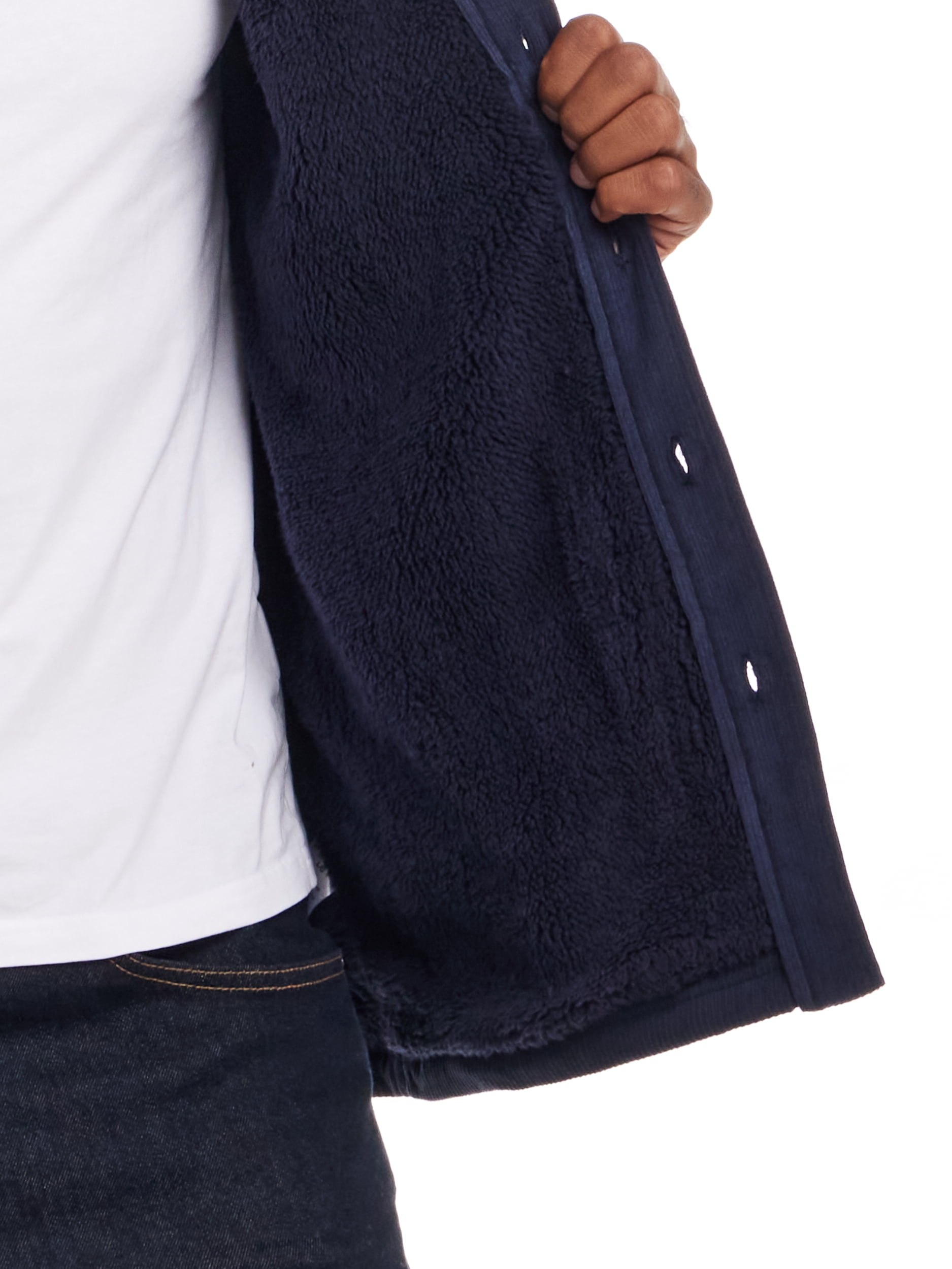 Frontier Threads Men's Sherpa-Lined Corduroy Shirt Jacket