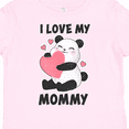 thumbnail image 4 of Inktastic I Love My Mommy with Panda Illustration Boys or Girls Toddler T-Shirt, 4 of 5