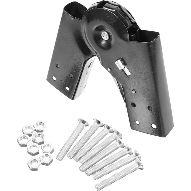 OULII Charnière Pliante d'Échelle de Bibliothèque en Alliage d'Aluminium Protection Sécurité Maison Bricolage 1 Ensemble