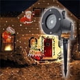 thumbnail image 4 of 12 Patterns Christmas Projector Snowflake Lights Christmas Decorations ,Easy to Setup, 4 of 5