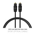thumbnail image 4 of Cateissary De fibra óptica Cable de Audio Digital de absorción de choque de Audio Digital de TV teatro Barra de sonido de Cable de sonido óptico Sistemas de cine en casa 1m, 4 of 6
