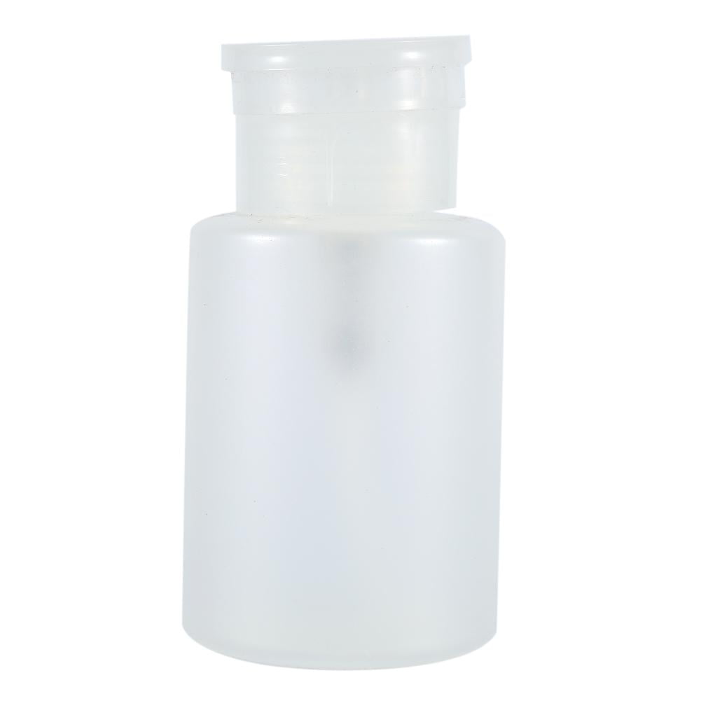Tebru Pump Dispenser, 1Pc 150ML Fashionable Manicure Empty Bottle For Nail Art Polish Remover Pump Dispenser, Nail Art Pump Bottle