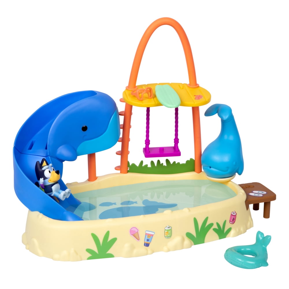 Bluey Colour Change Whale Island Playset - Walmart Exclusive
