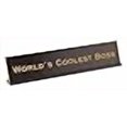 thumbnail image 3 of World's Coolest Boss 2""x10"" Novelty Nameplate Desk Sign, 3 of 3