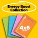 thumbnail image 2 of 24 libretas adhesivas Post-it Energy Boost Collection, 10 cm x 15 cm, 2 of 8