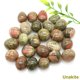 thumbnail image 3 of Venta al por mayor de lotes de grava pulida natural cruda, piedras preciosas pulidas, especímenes minerales, decoración para acuarios y peceras, 3 of 5