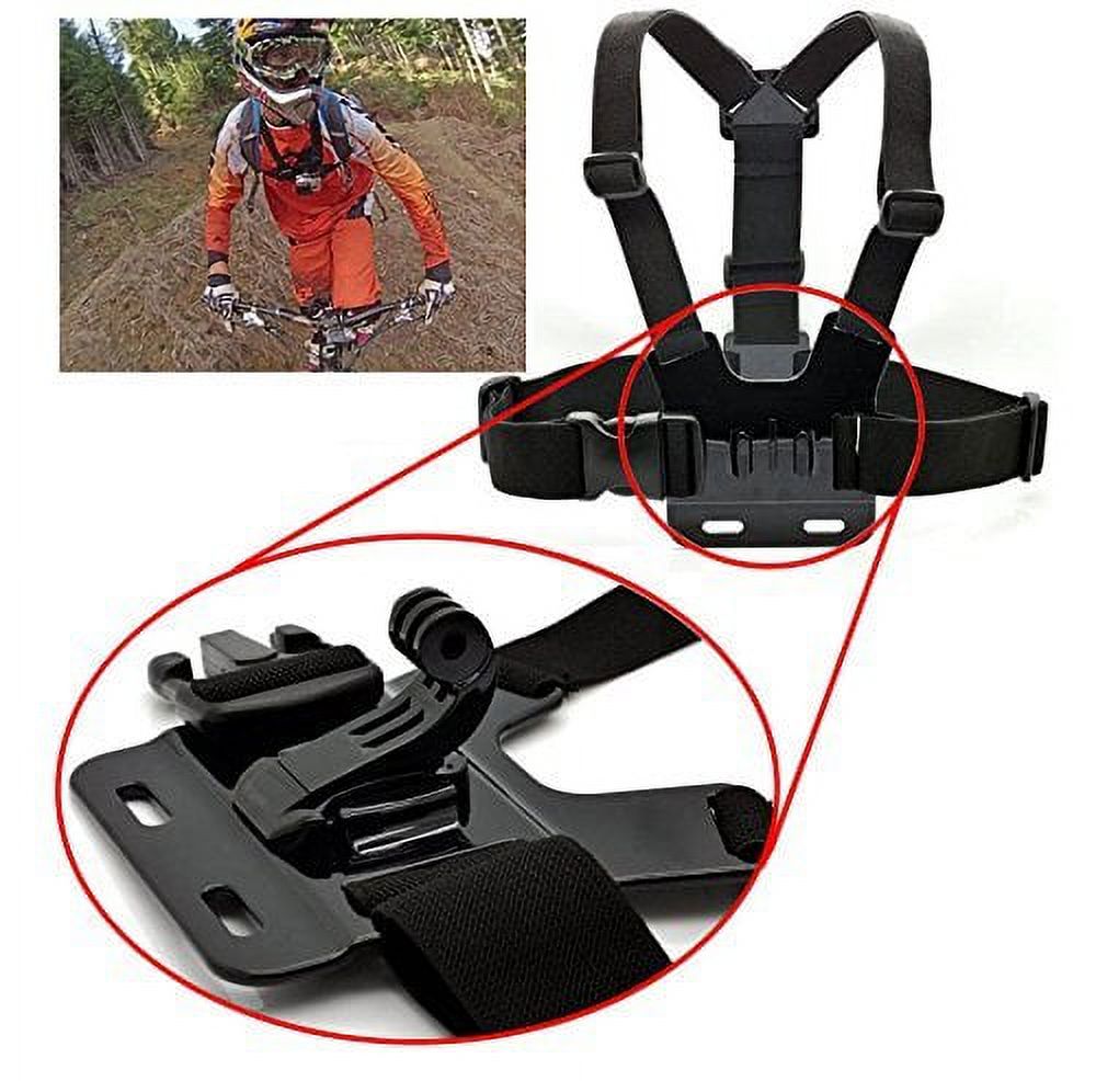 Outdoor Sports Action Camera Accessory Kit compatible for GoPro Hero 10 9 8 7 6 5 4 3 2 Camera(All type model) - image 3 of 7