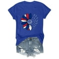 thumbnail image 4 of HEILAU 4th of July Shirts for Women Short Sleeve Independence Day American Flag Graphic Tees Patriotic Summer Tops 2025, 4 of 9