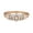 Rose Plated, variant on 4.00 CTW Raw Diamond Polki Openable Women Bangle Bracelet 925 Sterling Silver Gold Plated
