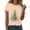 Z1-Light Yellow, variant on larppty Christmas Shirt for Women 2025 Santa Tees Tops Letter Xmas Tree Graphic Print T Shirt Festive Outfits (Wine, S)