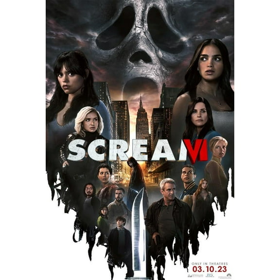 Scream 6 Movie Poster Glossy Quality Paper No Frame Photo Art Print #2 Size 16x20