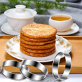 thumbnail image 5 of 10PCS Premium English Muffin Rings Set-4 Inch Double Rolled Stainless Steel Mold for Baking Tart & Crumpets, 5 of 7