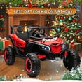 thumbnail image 6 of YunTopKids 12V Ride on Toys, 2 Seater Electric Cars for Kids , Ride on Cars with Remote Control Bluetooth, Music Player for 3-6 Boy Girl Gift,Red, 6 of 10