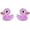 Pink, variant on 925 Sterling Silver Cute Duck Ear Studs Tiny Animal Earrings Enamel Cartilage Ear Studs Earrings Minimalist Handmade Gift