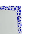 thumbnail image 2 of Ambesonne Abstract Fitted Sheet, Polka Dots on White Back, Queen Size, Vermilion and White, 2 of 2