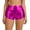 Hot Pink, variant on Versatile Solid Color Shorts for Everyday Leisure and Nightlife High-Washion Glamor Bottoms for Club Stage Performances and Party Outs (Women's Shorts), S, Hot Pink
