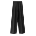 thumbnail image 1 of Pants for Women Spring Summer Wide Leg Straight Leg Drapey Floor Sweeping Wool Pants Womens Work Pants Black M, 1 of 3