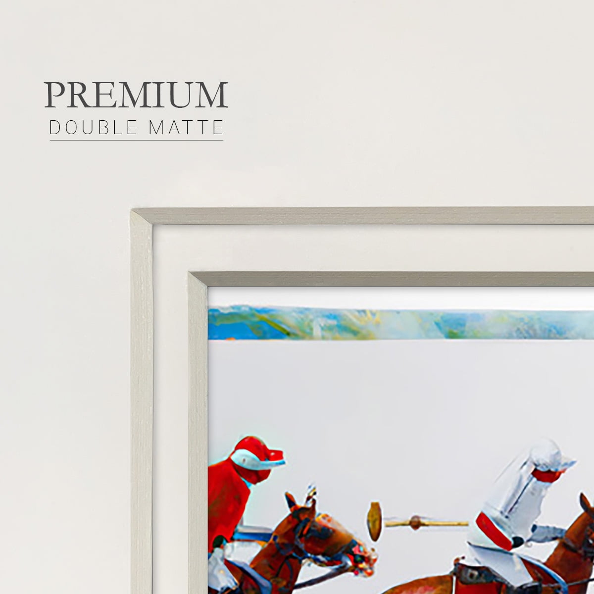 Polo GroundsPremium Framed Print
