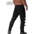 thumbnail image 2 of TRGPSG Men's Techwear Pants Hiphop Rock Punk Gothic Cargo Pants 36, 2 of 6