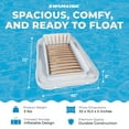thumbnail image 4 of Swimline Luxe Edition Inflatable Suntan Tub Pool Lounger, White & Gold, 4 of 8