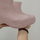 thumbnail image 5 of Zapatos de lluvia cortos impermeables, Botas de lluvia para mujer, Botas de lluvia cortas de EVA para mujer, botas cortas informales con parte inferior gruesa, artesanía Superior, 5 of 5