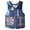 Blue, variant on Slim Fit Neoprene Watersports Vest, 3D Tailored Buoyancy Swim Top, Double Buckle Adjustable for Surfing Casual Water Activities (Black, Size S)
