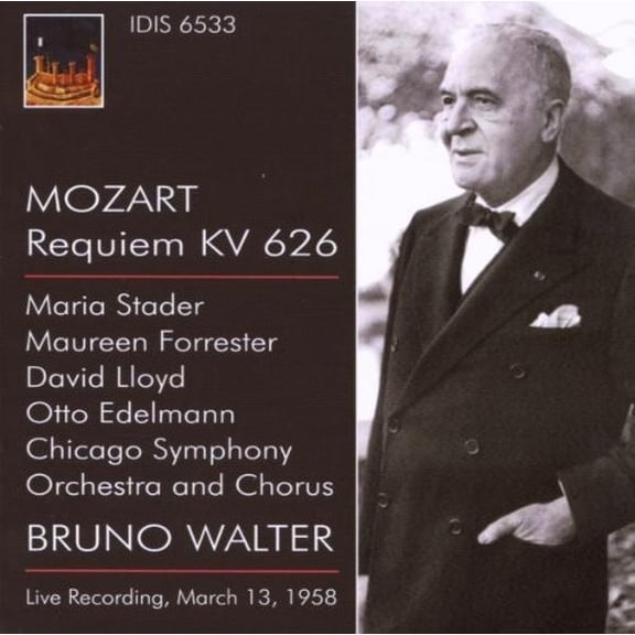 Mozart / Edelmann / Forrester - Requiem (Walter) - Music & Performance - CD
