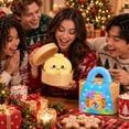 thumbnail image 6 of Mystery Dumpling Plush Blind Box, Surprise Plush Dumpling Squishy Novelty Collectible Stuffed Animals Squeezable Stress Relief Plushies for Birthday Holiday Party Favors- Yellow, 6 of 6