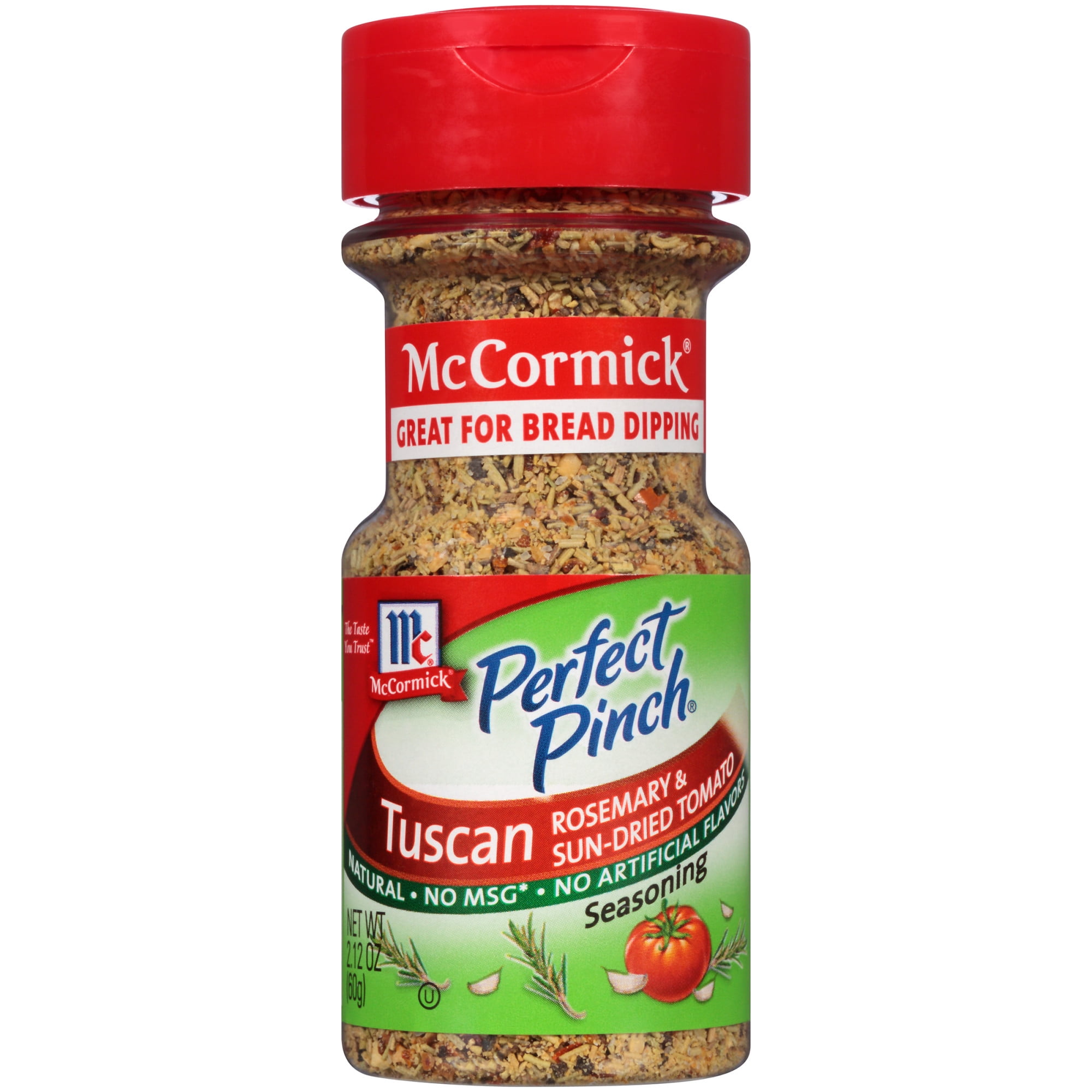 Mccormick Perfect Pinch Natural Tuscan Rosemary Sundried Tomato Seasoning 2 12 Oz Walmart Com