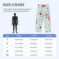 thumbnail image 4 of Picia Cute Flamingo Mens Soft Woven Cotton Elastic Waistband Sleep Pajama Pant Lounge Sleep Pant With Pockets And Drawstring-XX-Large, 4 of 9