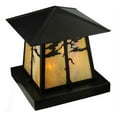thumbnail image 4 of Meyda Tiffany 139490 Stillwater 4 Light 18" Tall Pier Mount Post Light - Brown, 4 of 6